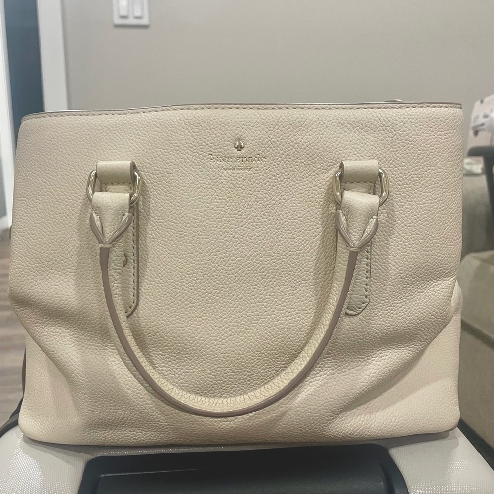 Kate Spade off white hand bag